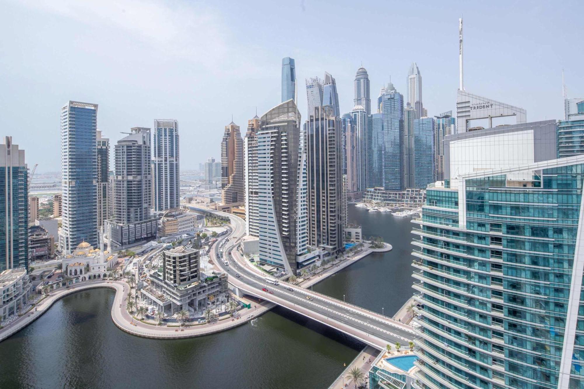 Frank Porter - Time Place Tower Appartement Dubai Buitenkant foto
